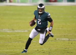 Eagles' Johnson receives praise from unlikely source