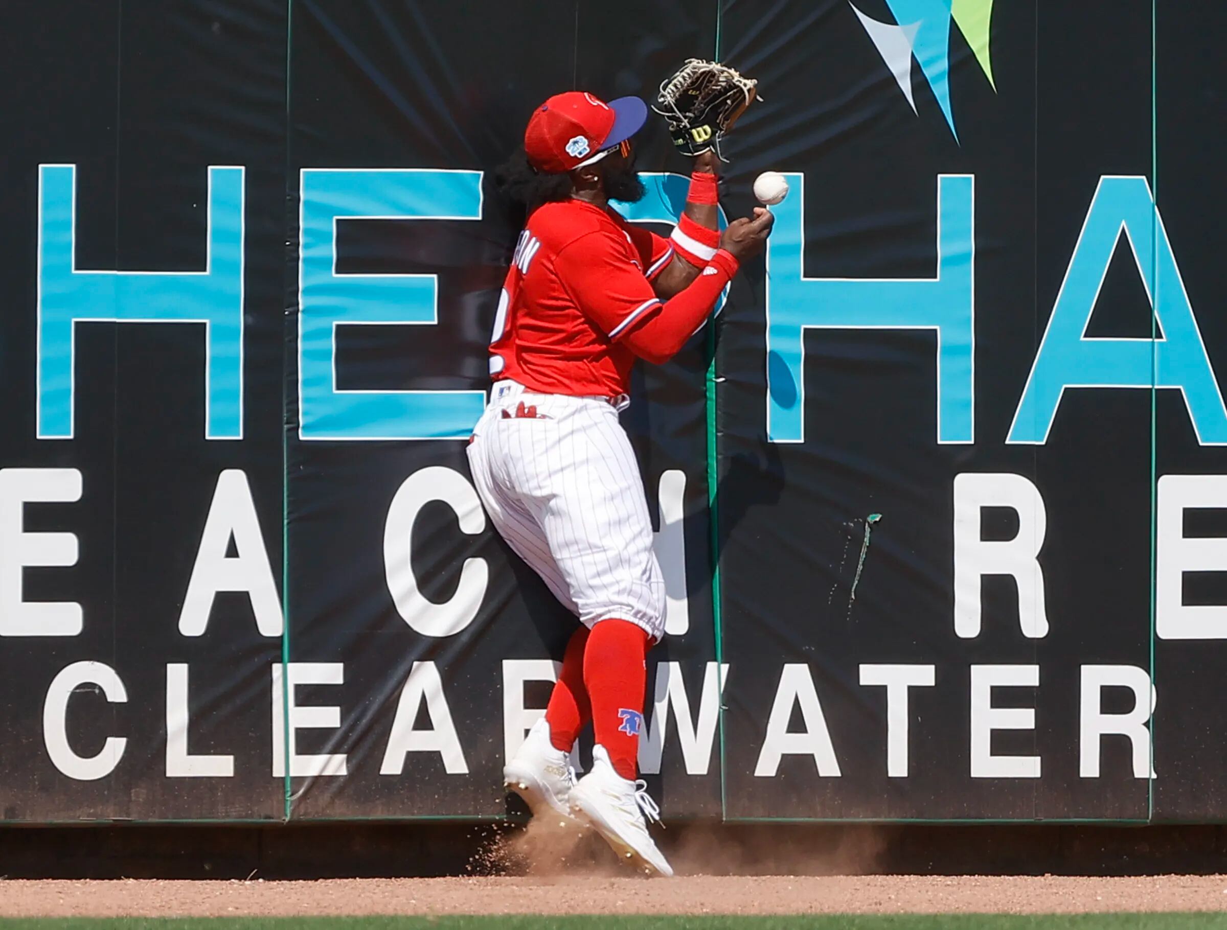 Photos from the Phillies spring training game loss to the Braves