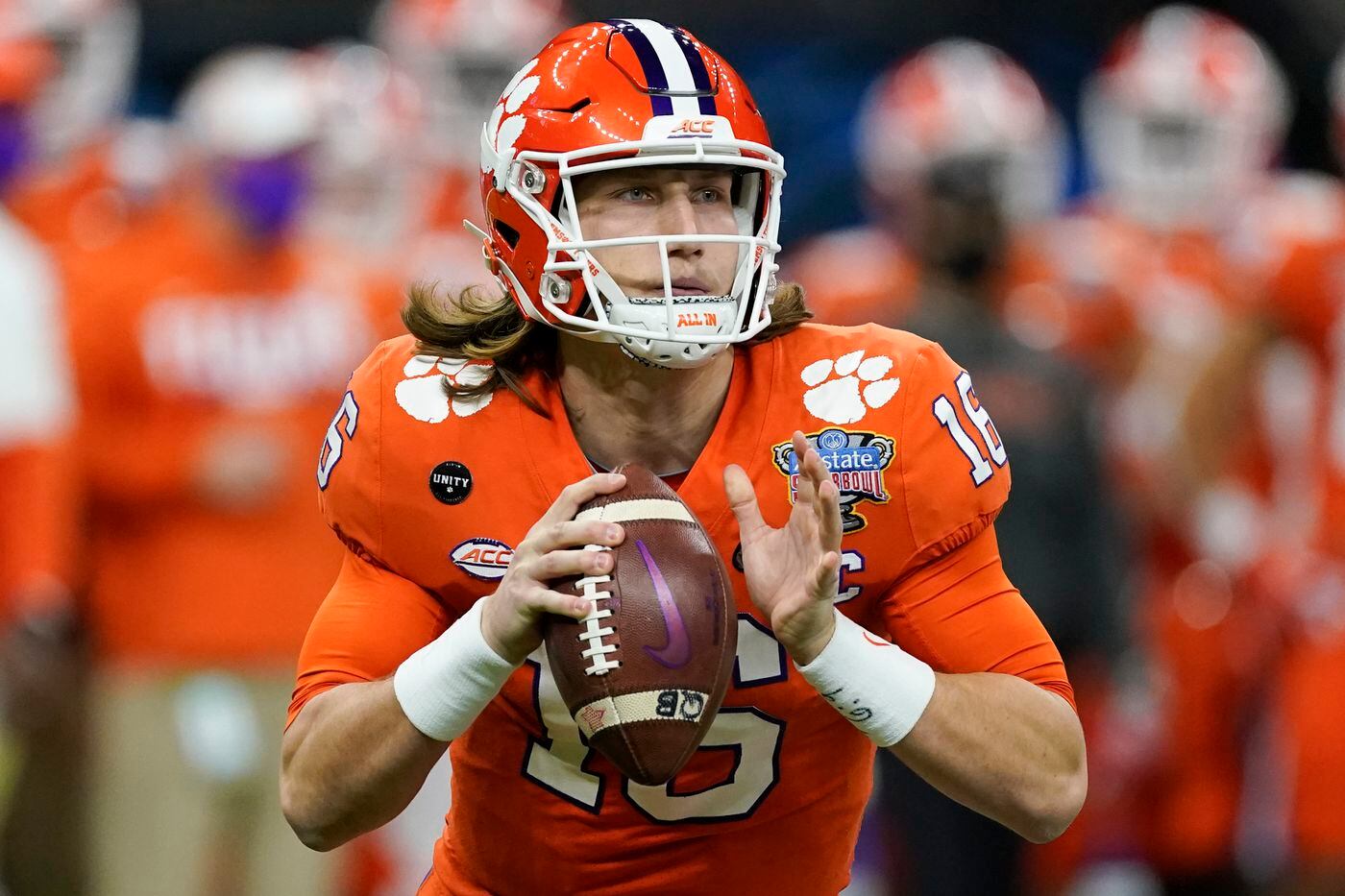 Clemson quarterback Trevor Lawrence is expected to be selected with the No. 1 overall pick by the Jacksonville Jaguars. 