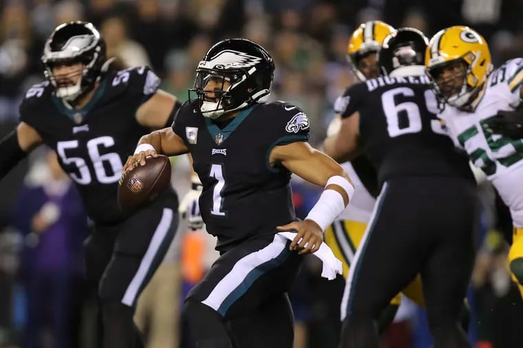 Jalen Hurts' running, Kenneth Gainwell's TD gives the Eagles the