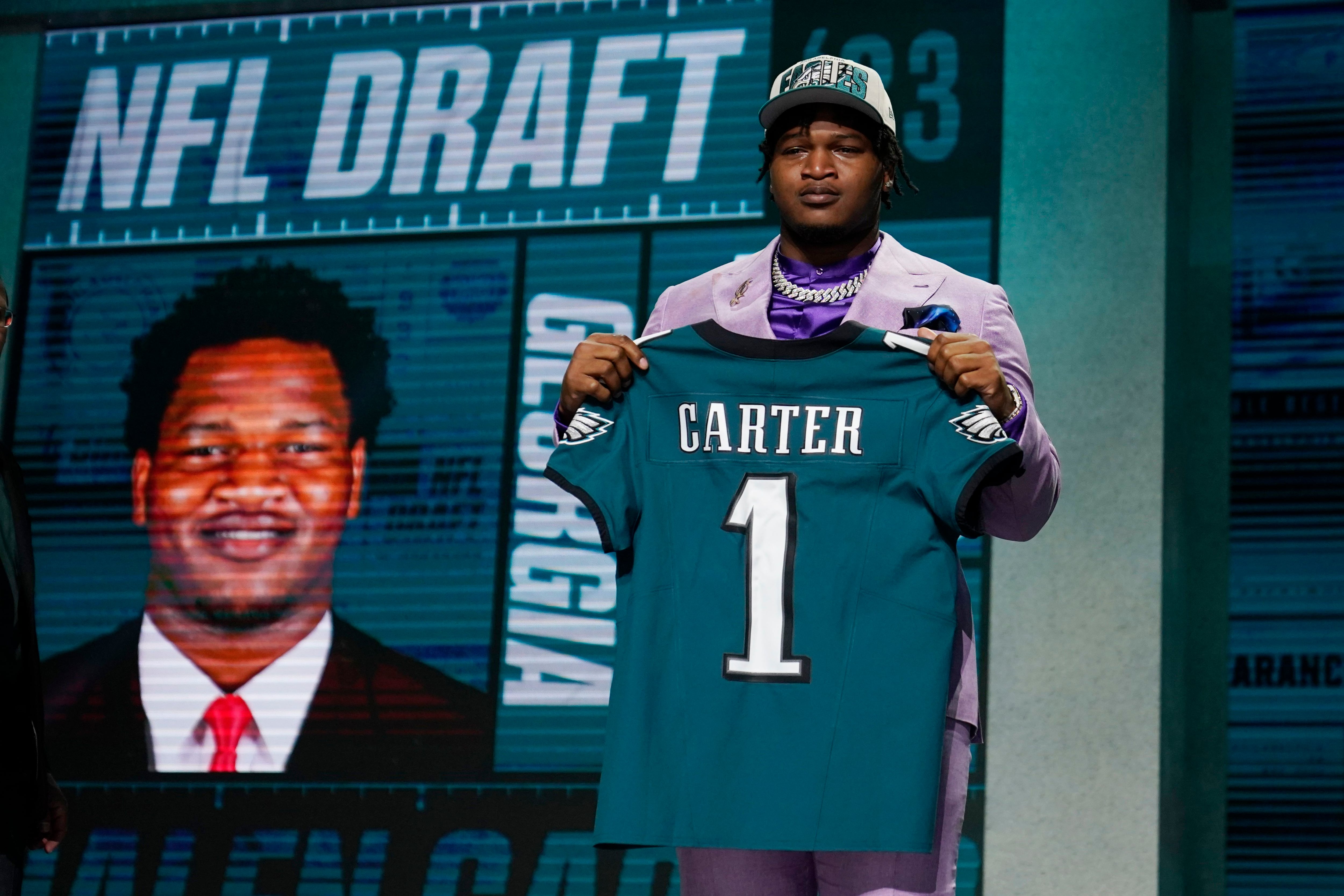 Eagles Draft Jalen Carter & Philly Twitter Goes Crazy!!