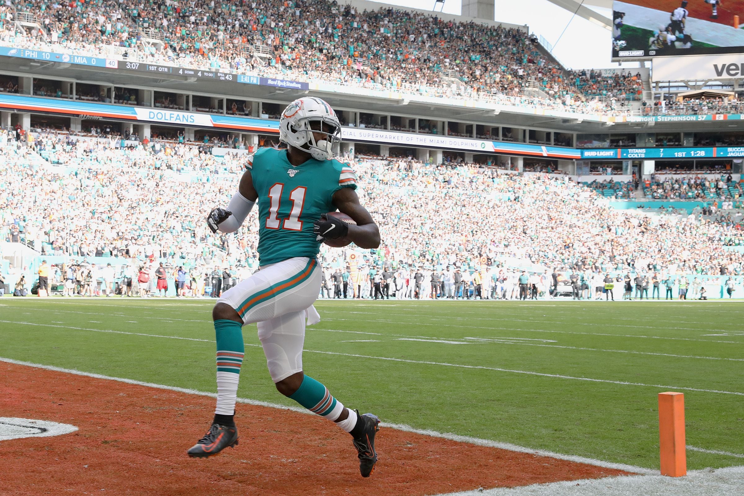 Will DeVante Parker Score a TD Against the Eagles in Week 1?