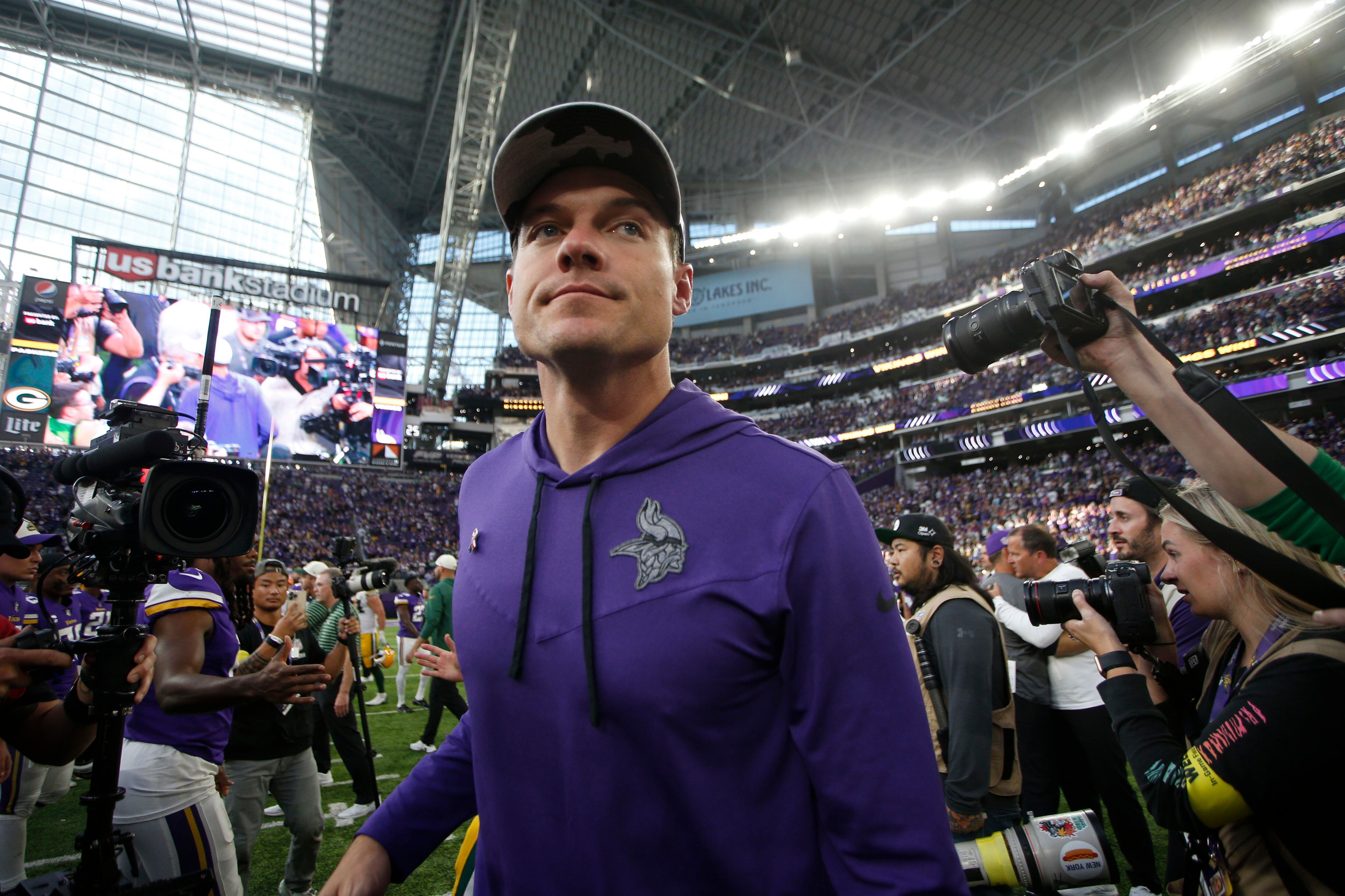 Vikings HC Kevin O'Connell: 'I would not overevaluate' first depth chart