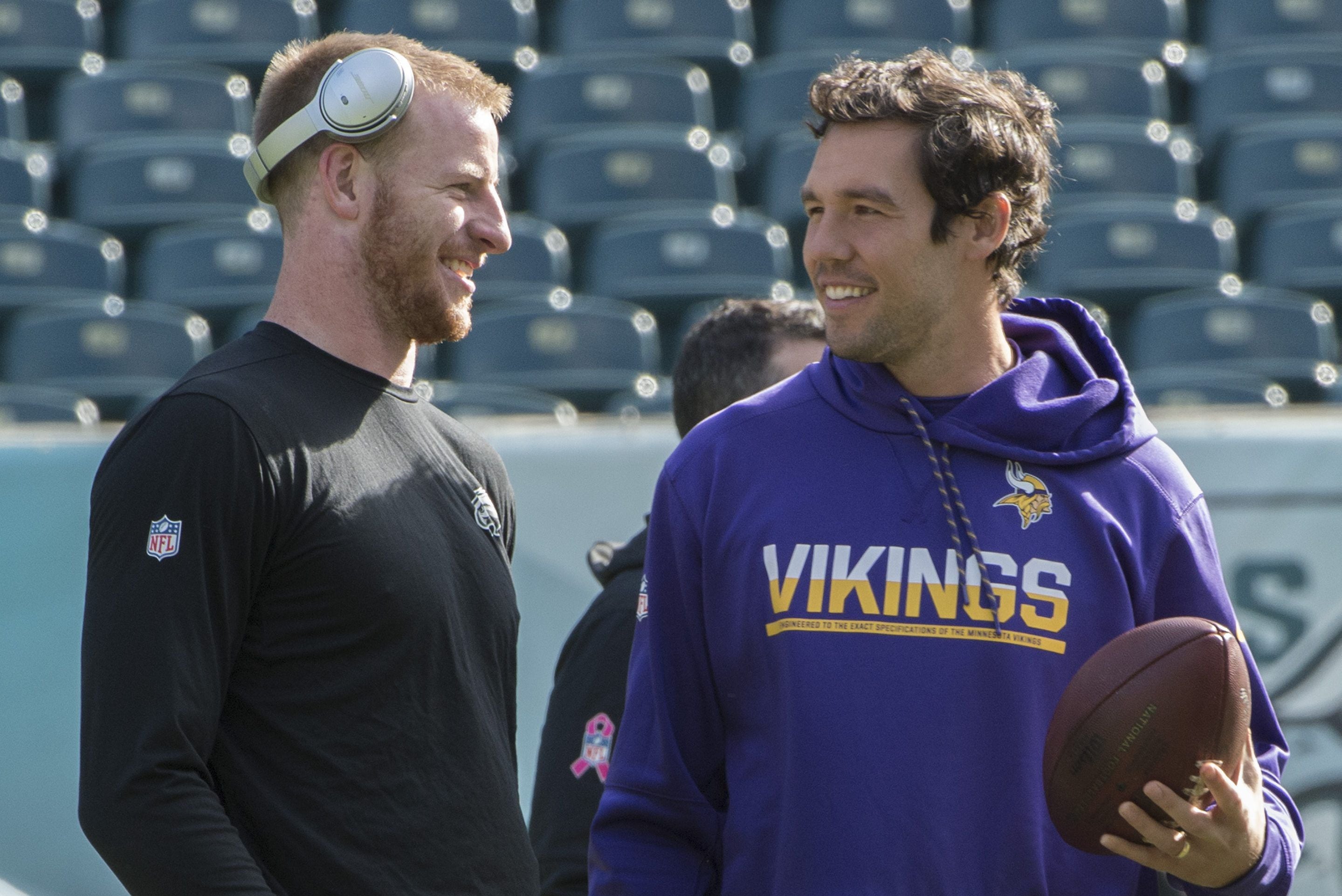 Accurate Vikings quarterback Sam Bradford in rare NFL company