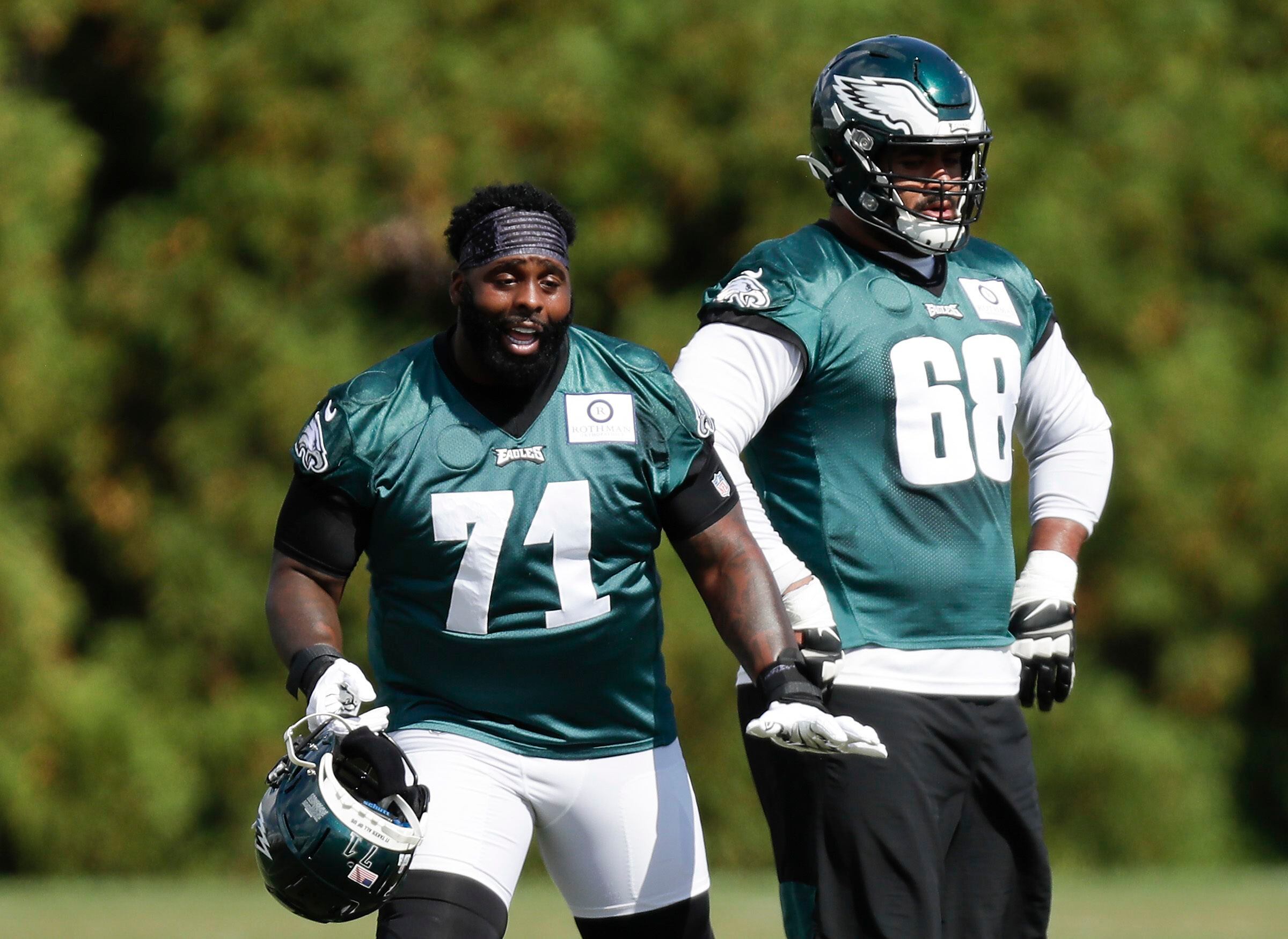 Grotz: Jordan Mailata shows that it's time for Eagles to move on from Jason  Peters – Delco Times