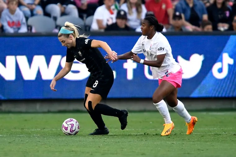 The final U.S. national team game for Julie Ertz (left) could be the first for 18-year-old rising star Jaedyn Shaw (right).