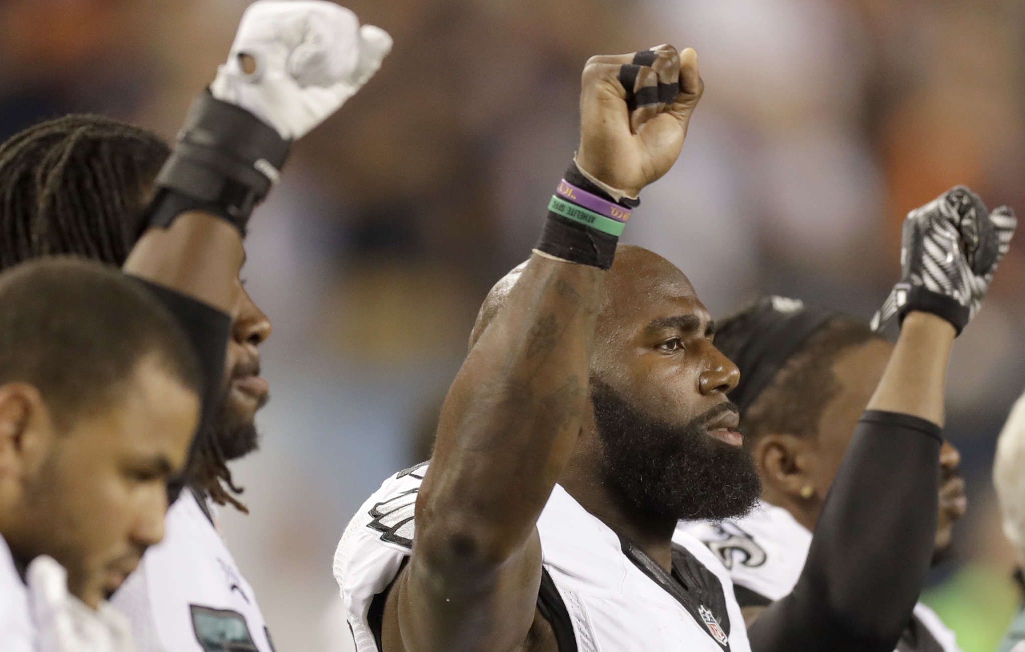 Safety Malcolm Jenkins rejoins the New Orleans Saints