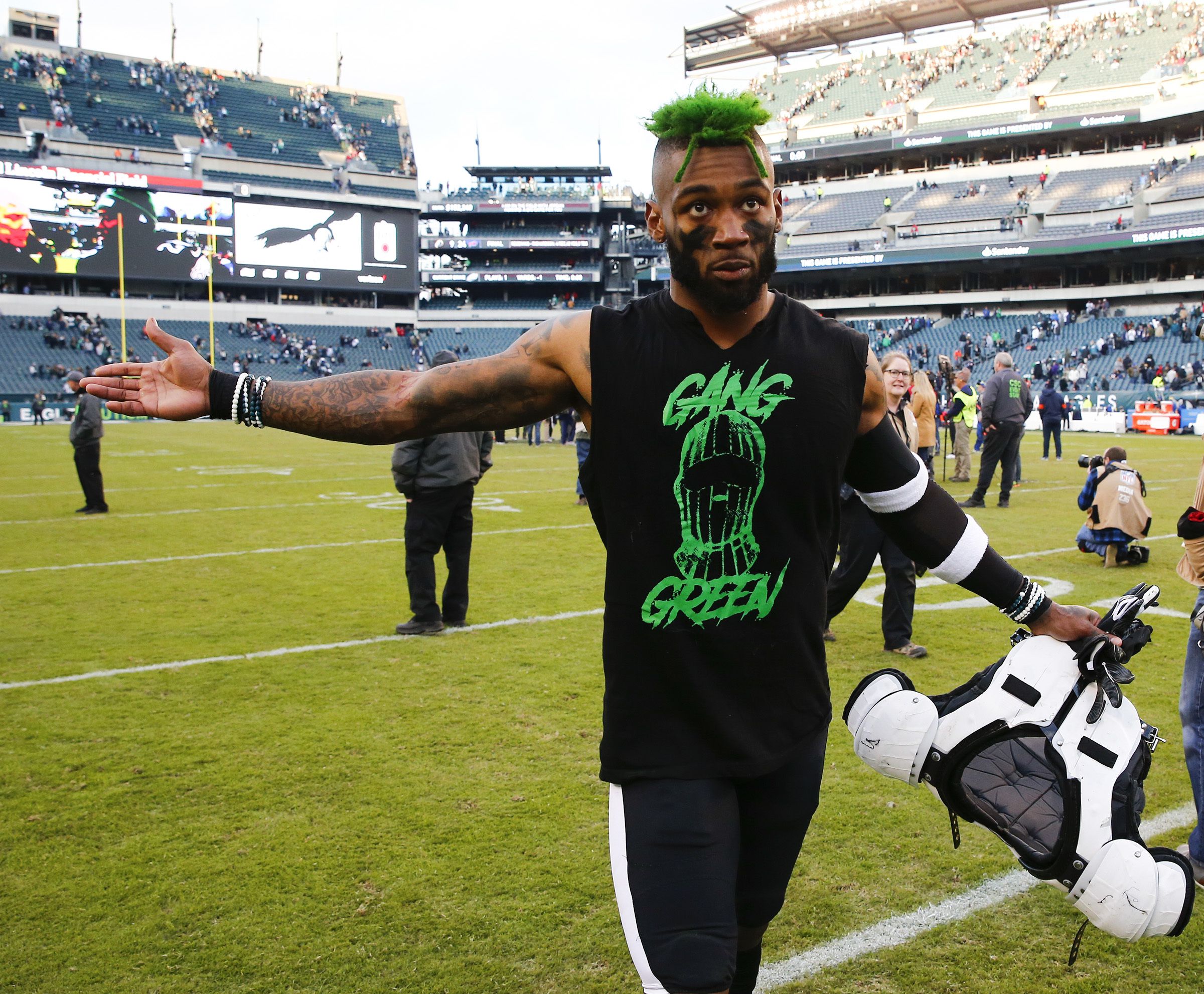 Ex-Eagles DB Jalen Mills says he's bringing the Green Goblin to the Patriots  