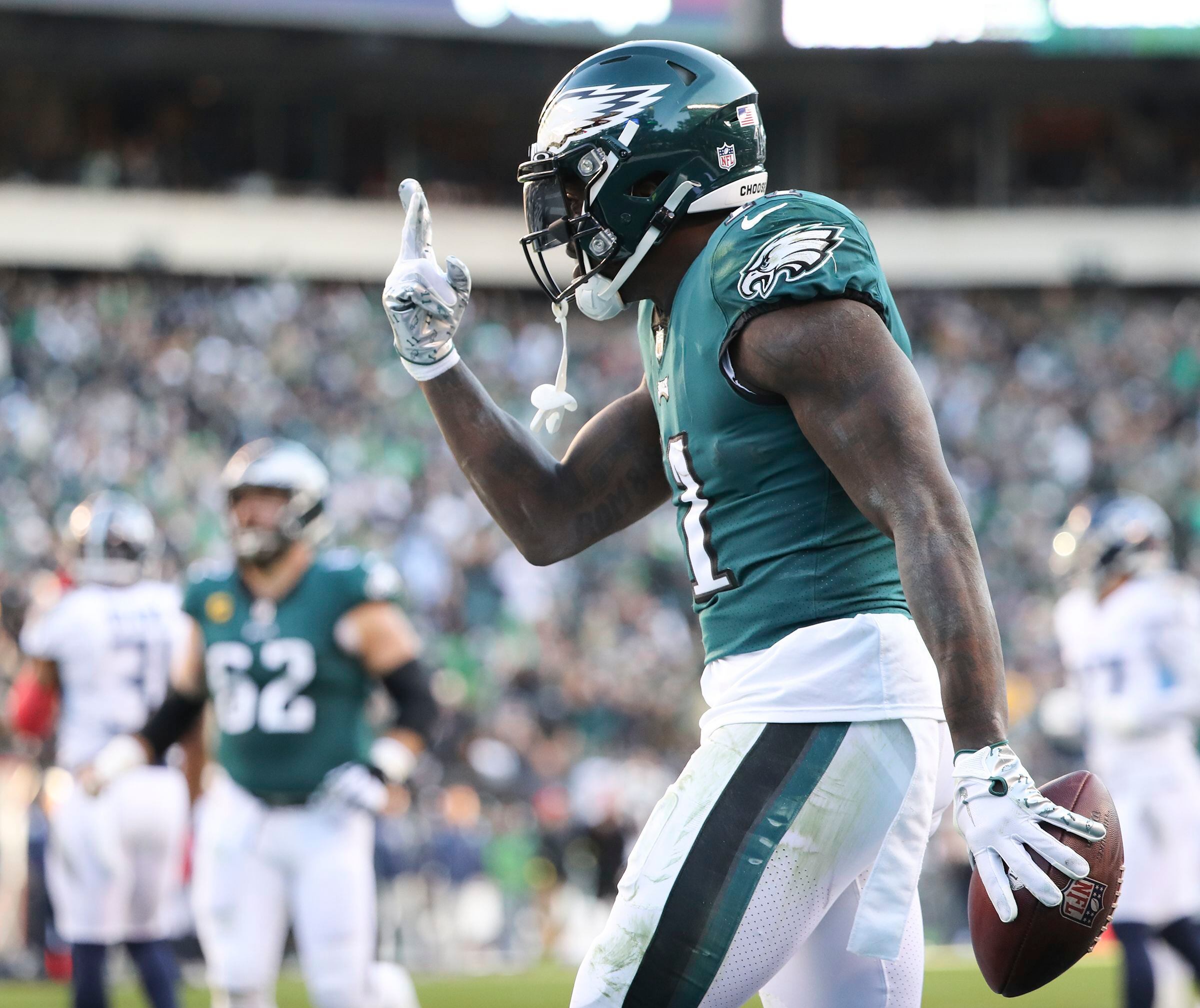 Eagles News: A.J. Brown dominates in his revenge game - Bleeding Green  Nation