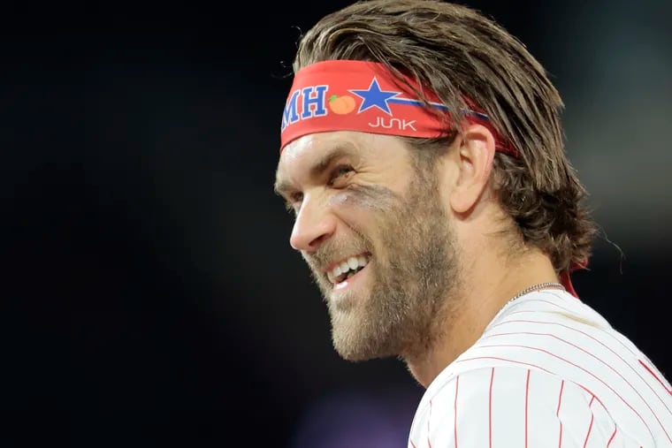 Bryce Harper in Clearwater as MLB and players' union continue to