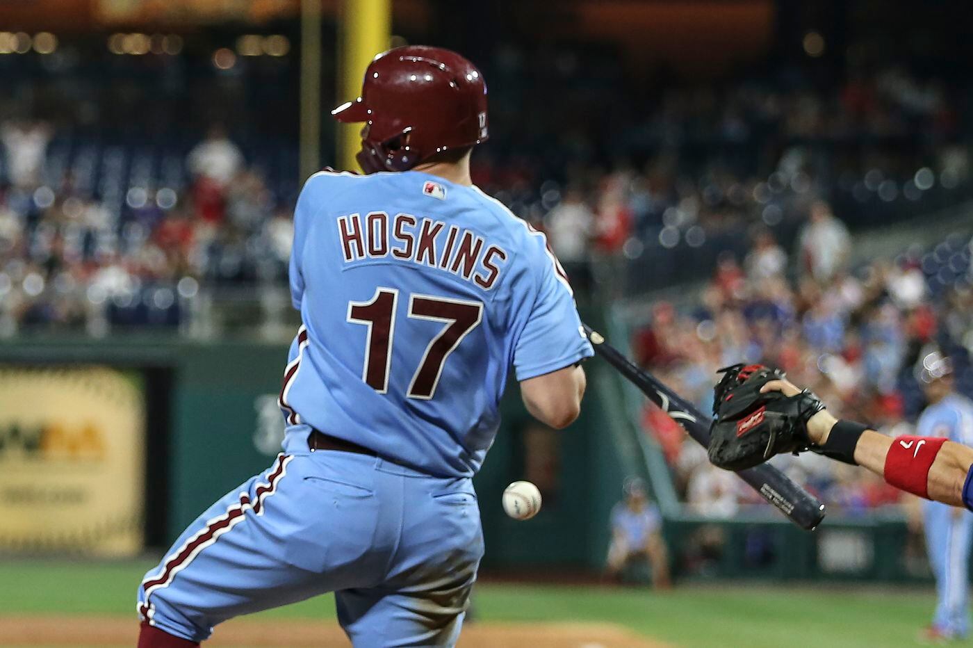 Rhys Hoskins Thinks He S One Swing Away From Snapping His