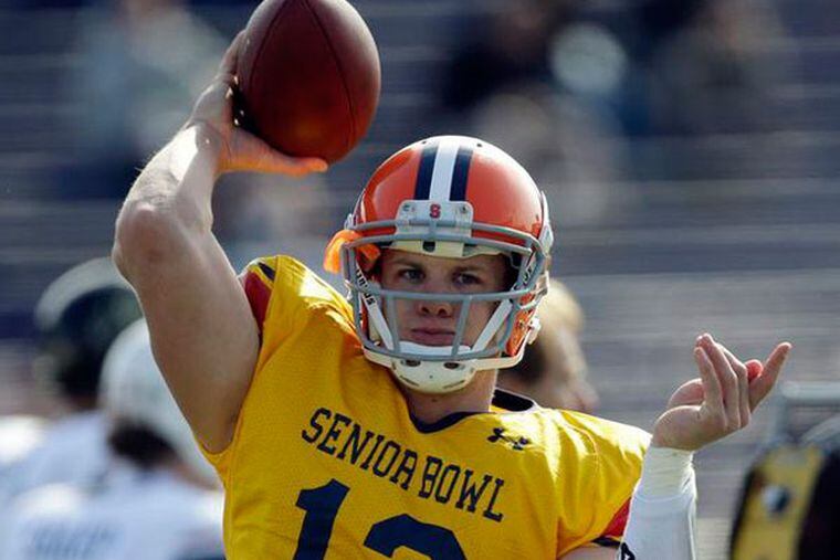 Malvern Prep S Ryan Nassib Makes Strides At Nfl Combine