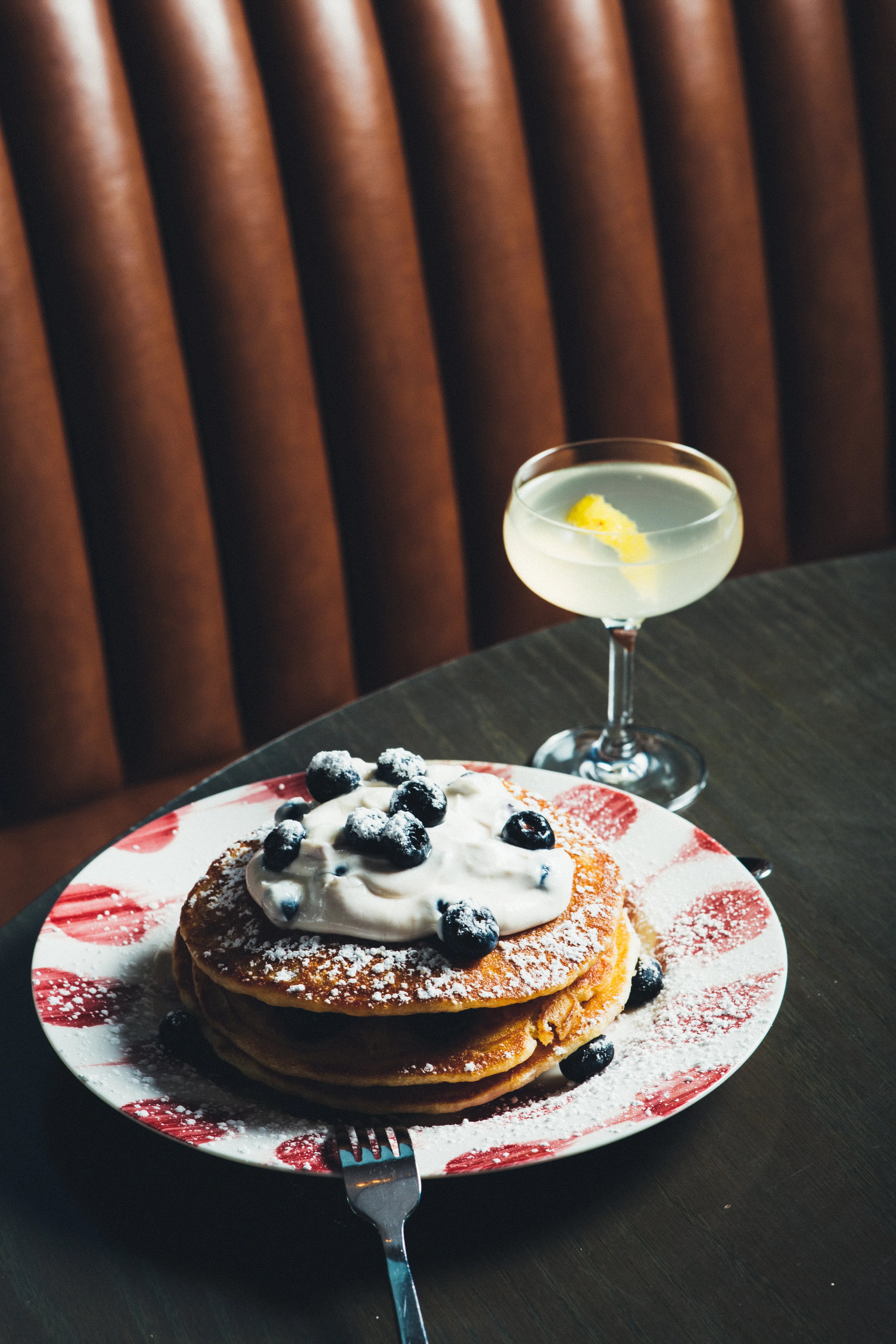 Get your blueberry buttermilk pancakes at Bank & Bourbon this Mother's Day.