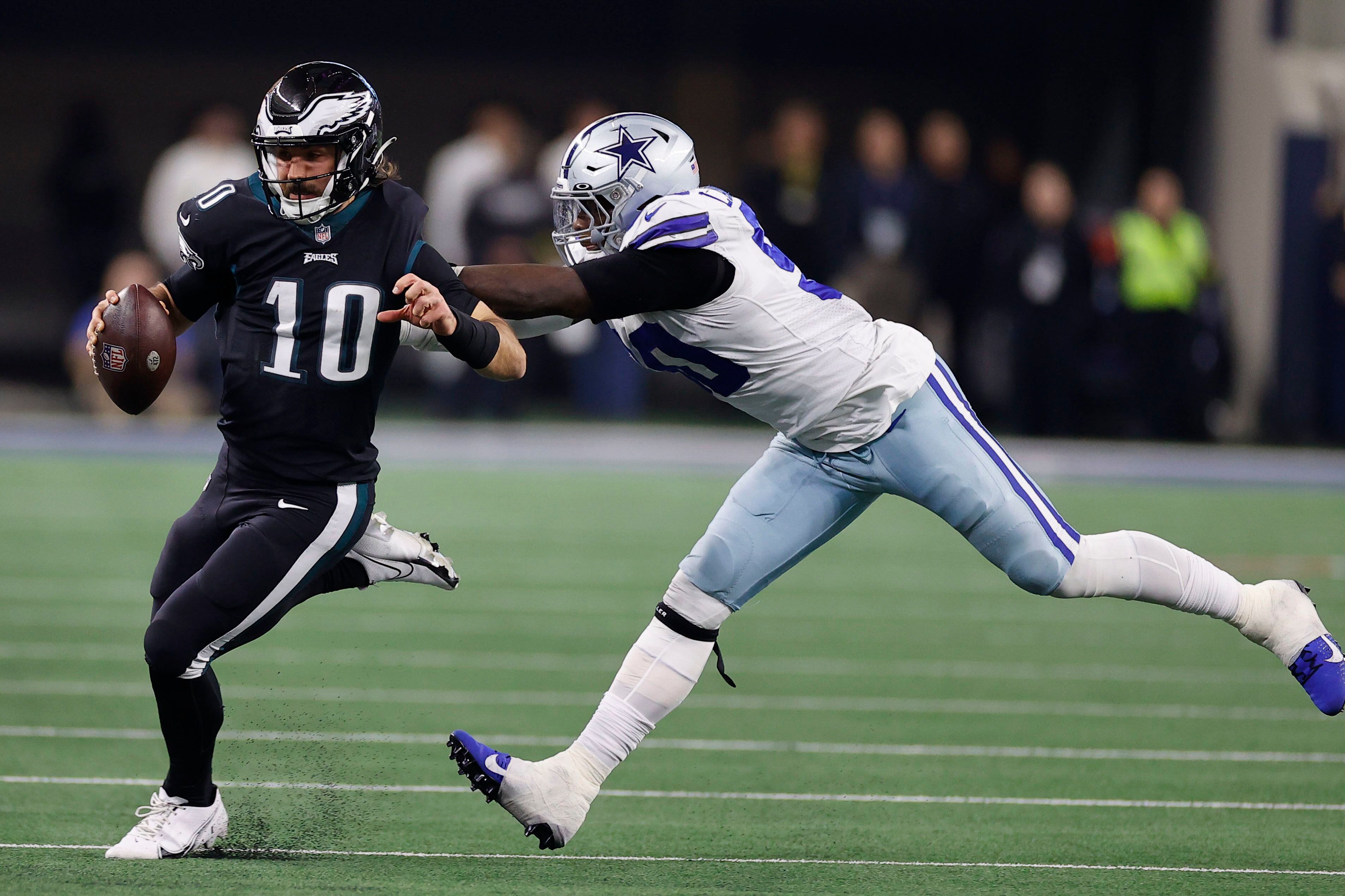 Eagles unravel with 4 turnovers vs. Cowboys, spoil chance to clinch NFC's  top seed - The Athletic