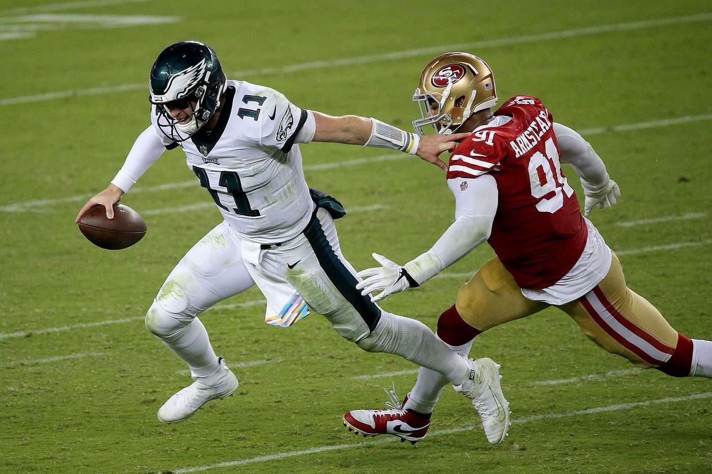 Eagles Balanced Attack Was Key To The Win Over The 49ers