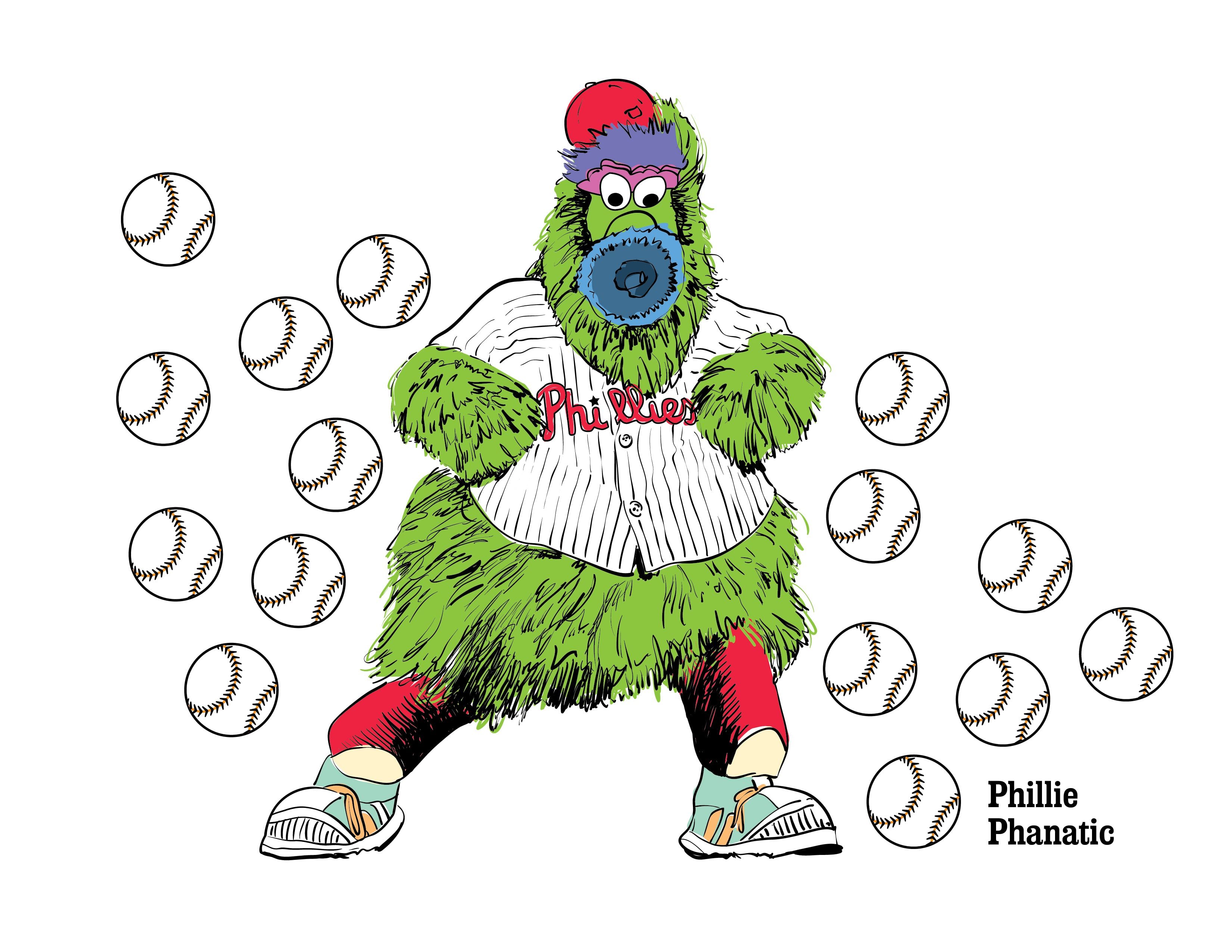 Philadelphia Phillies coloring pages are trending. Download your