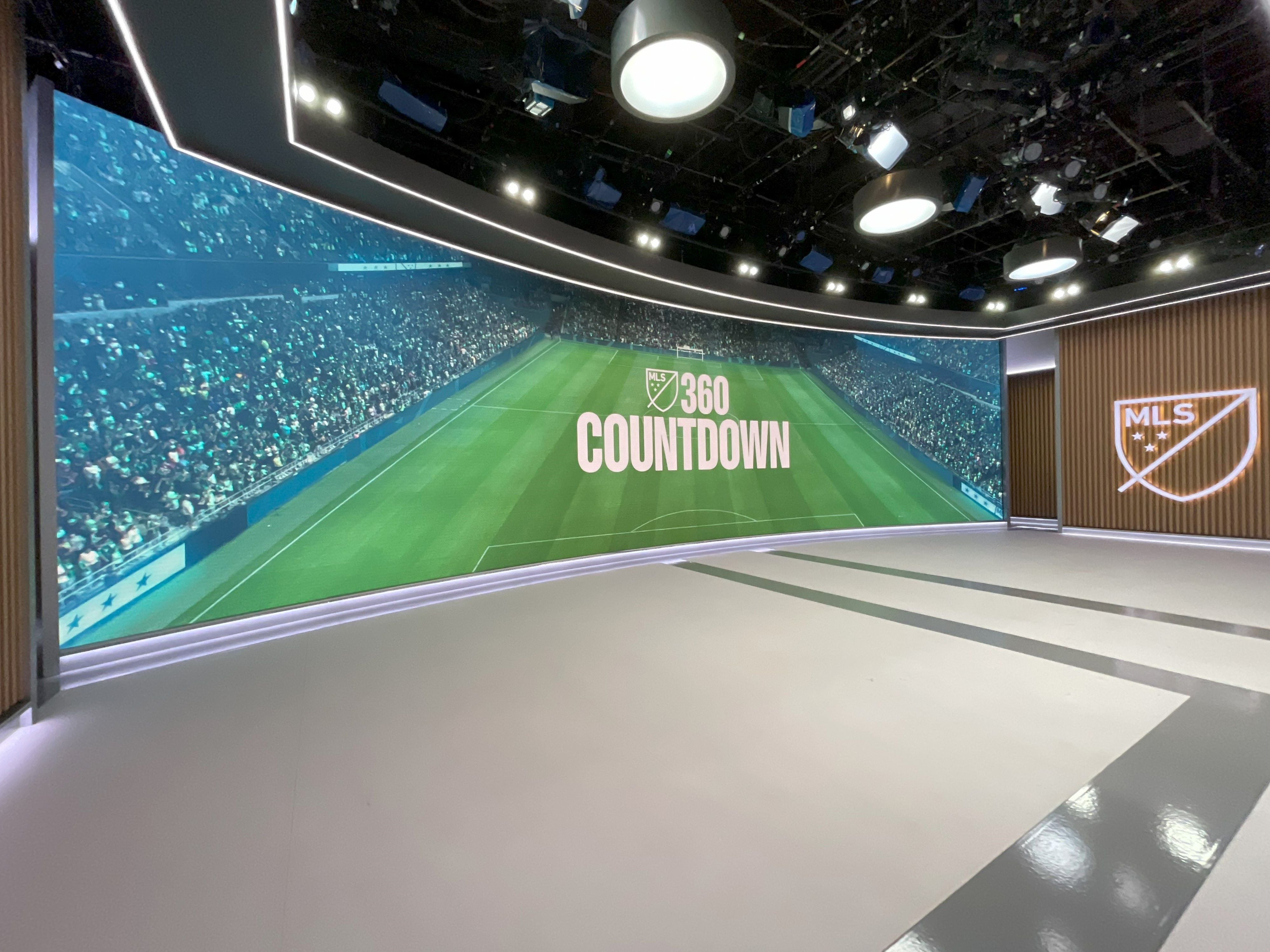 NBC Sports Chicago Broadcast Set Design Gallery