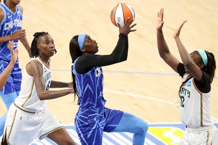 North Philly's Kahleah Copper leads Chicago Sky WNBA title defense