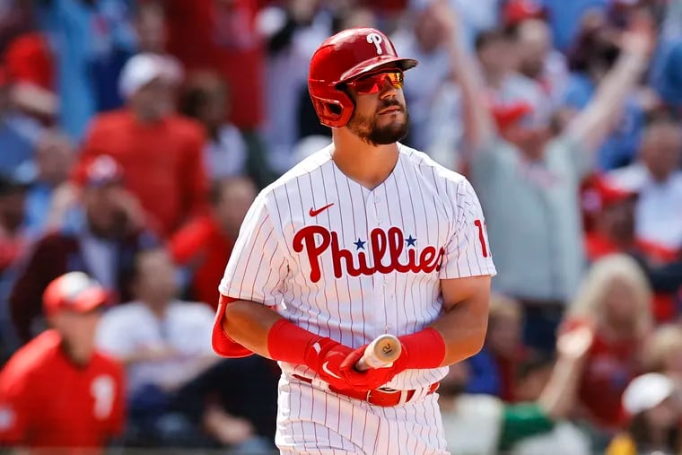 Kyle Schwarber successfully juggles several roles for surging Phillies