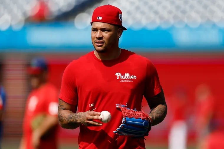 Injured pitcher Taijuan Walker is working his way back to the Phillies.