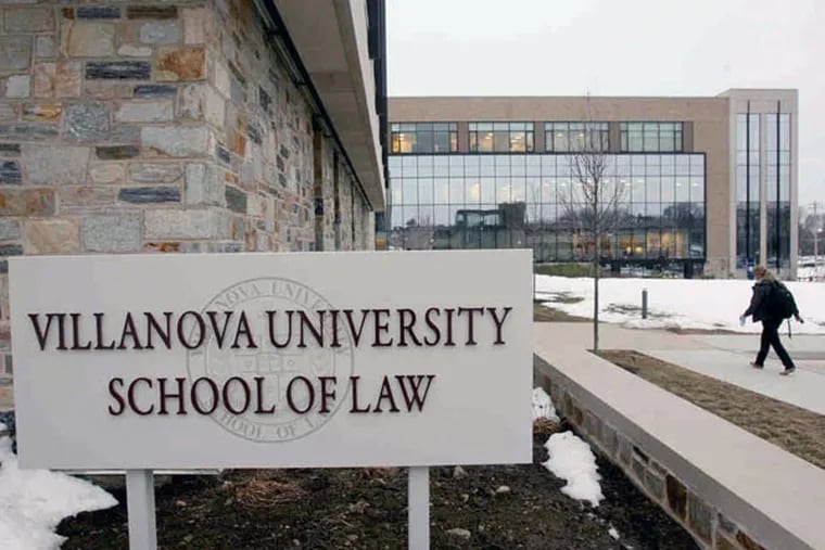 Villanova Law School receives 5M gift