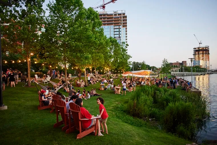 Enjoy the summer season with a brew at one of Parks on Tap's pop-up beer gardens.