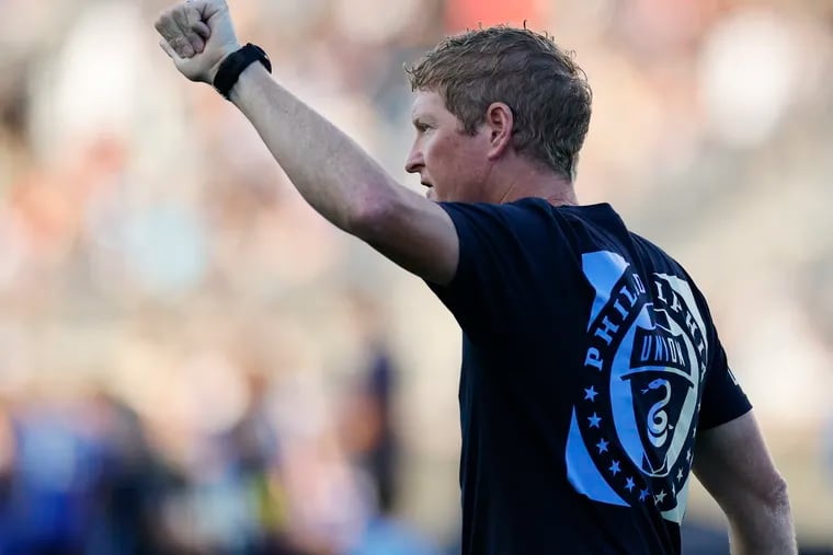 Union manager Jim Curtin said again on Thursday that he'd be interested in a job with the U.S. men's soccer team in the future.
