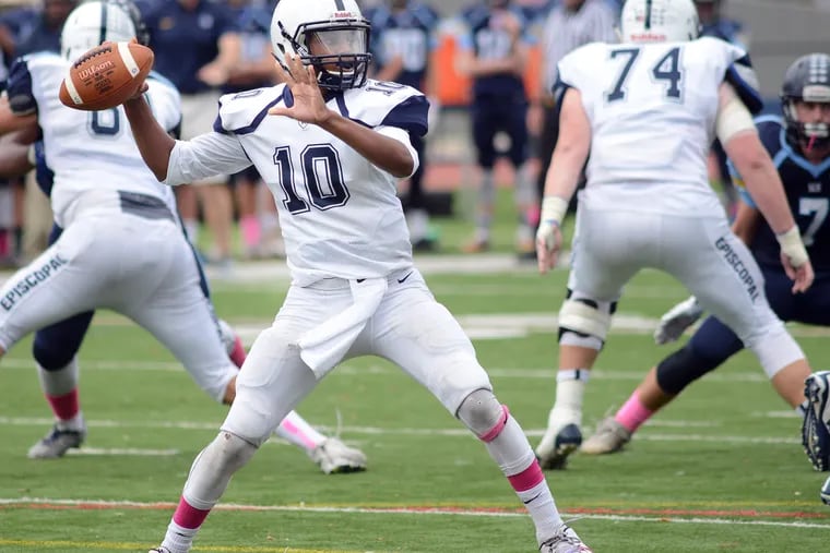 Marcus McDaniel led Episcopal Academy to victory in a fourth-quarter comeback against Penn Charter on Saturday.