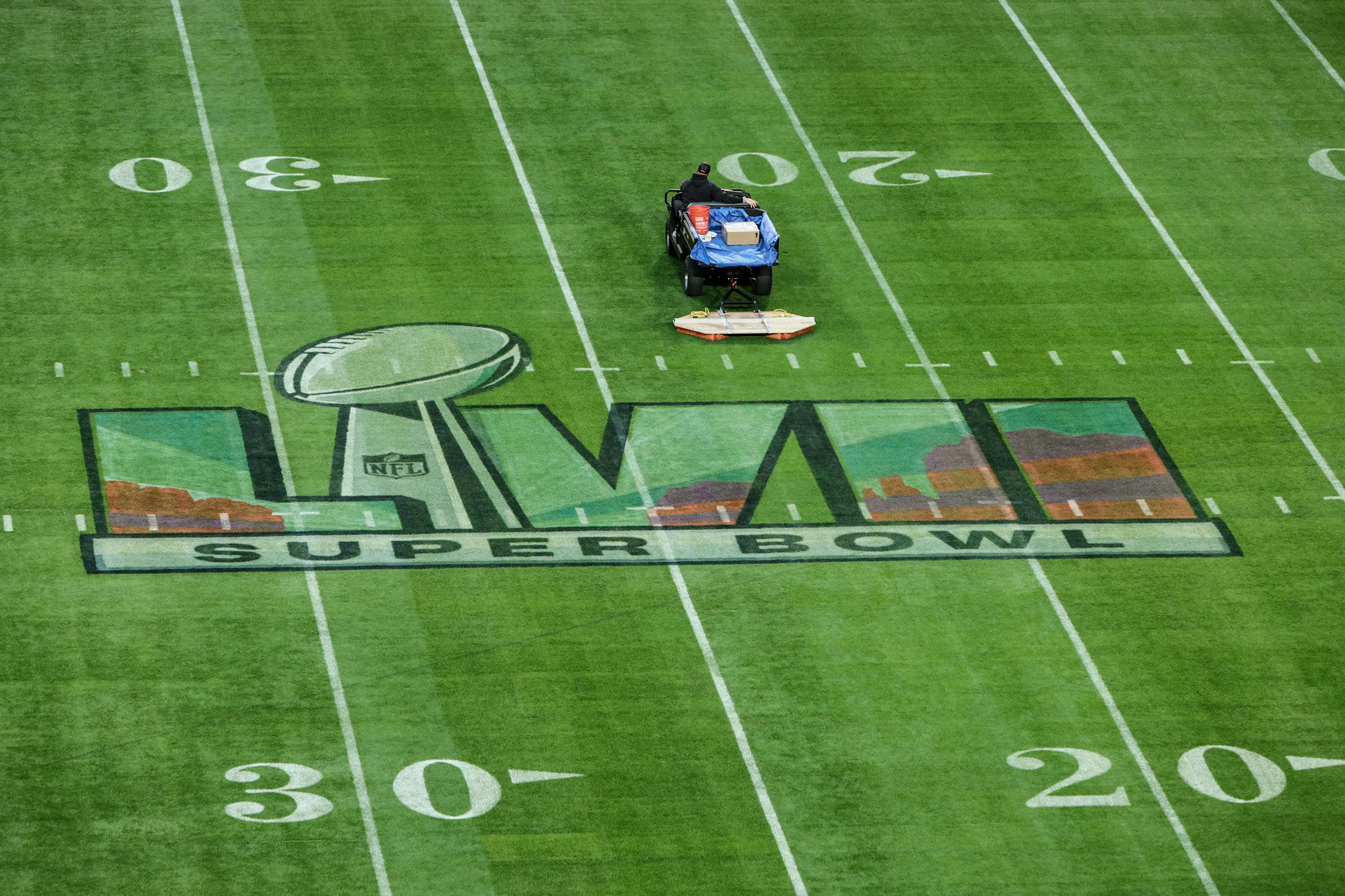 Longtime groundskeeper explains why Super Bowl 57 field was slippery