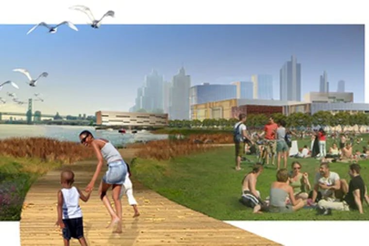 Part of Penn Praxis&#0039; waterfront vision