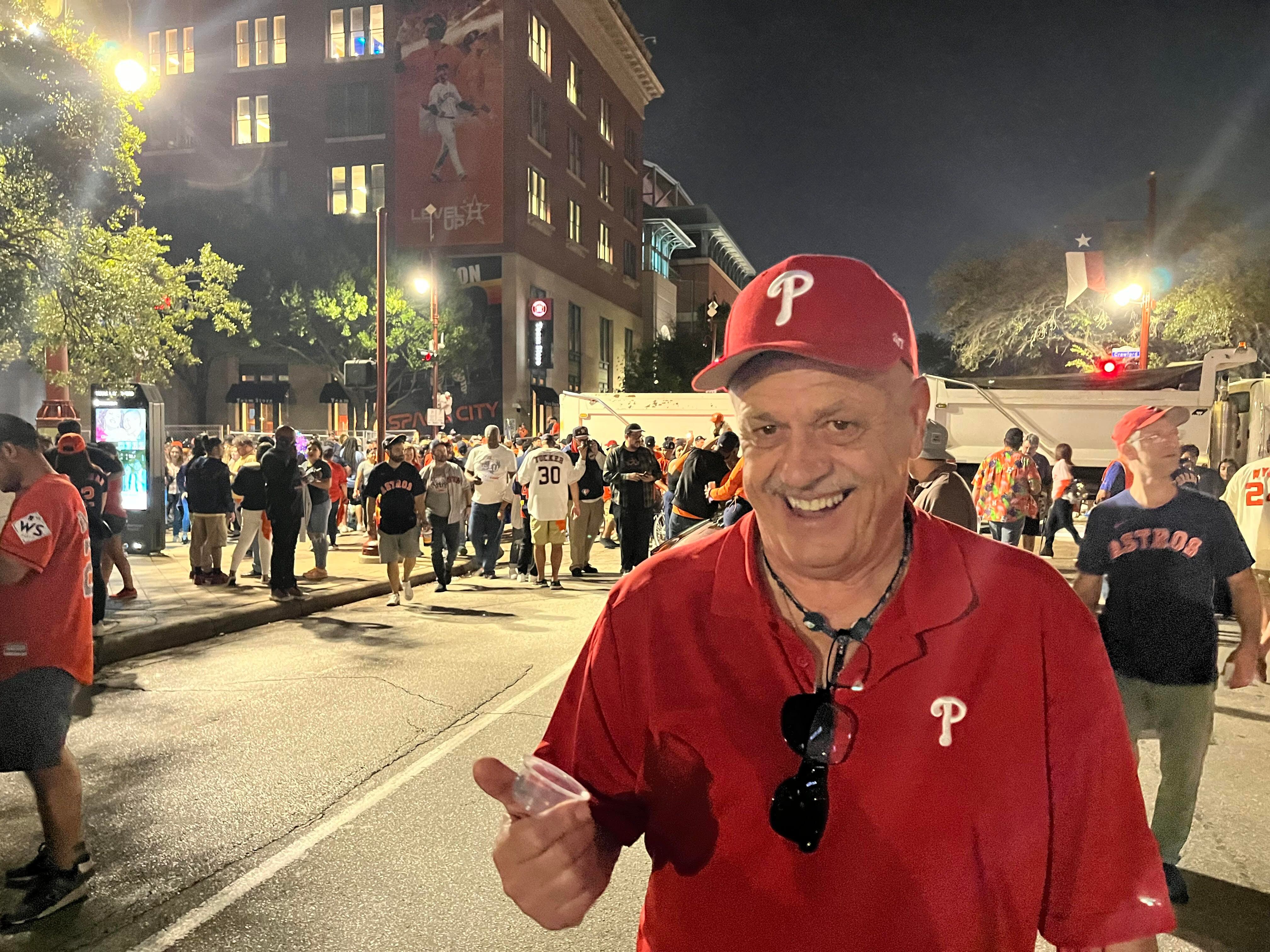 Houston and Philly fans celebrate World Series