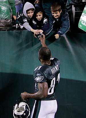 Jason Avant G1 Limited Stock Rare Eagles 8X10 Photo