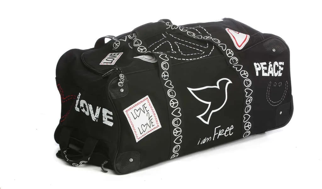 Peace love sale world weekender bag