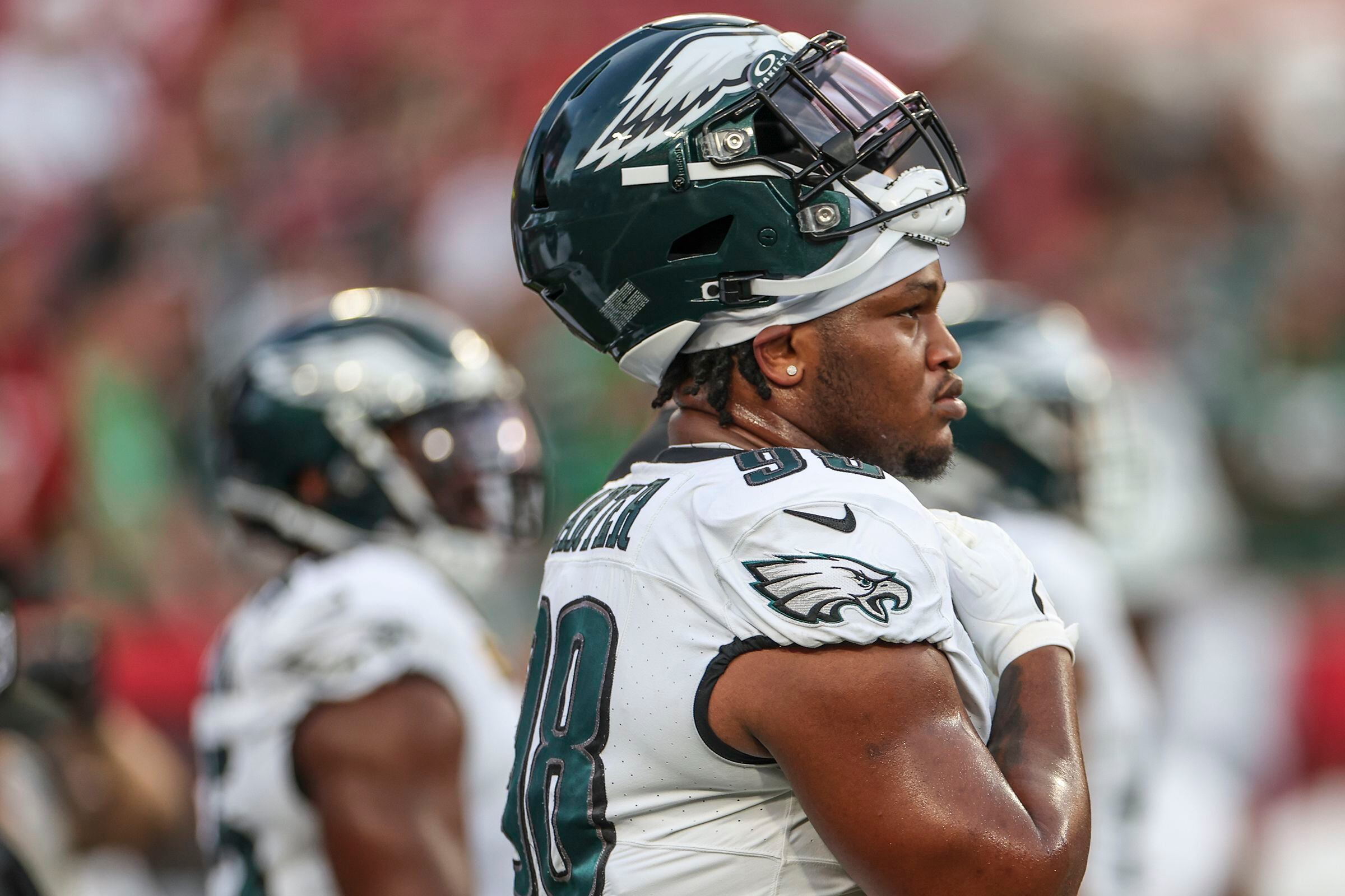 Eagles guard Landon Dickerson expects to play Sunday; Boston Scott could be  close to returning