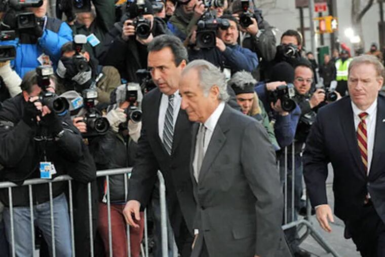 Madoff Cuffed And Sent To Jail 7632