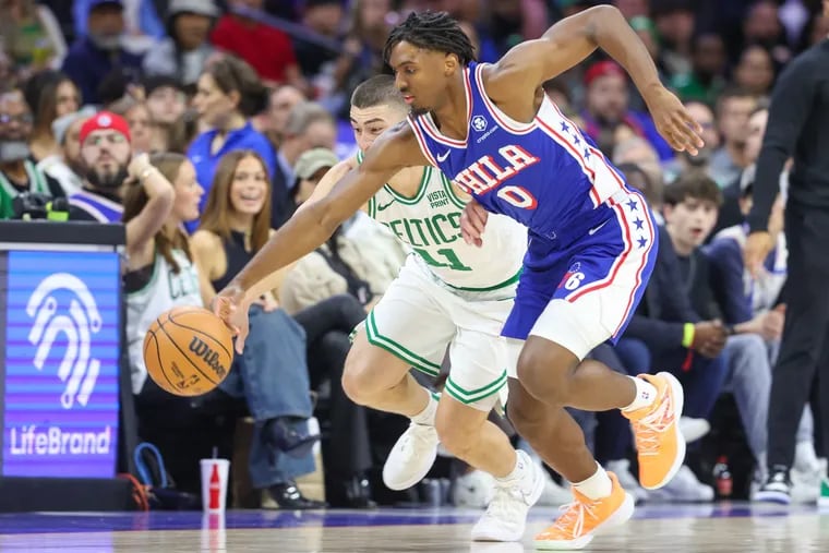 All-Star guard Tyrese Maxey and the Sixers will face the Boston Celtics in a much-anticipated Christmas Day game at TD Garden.