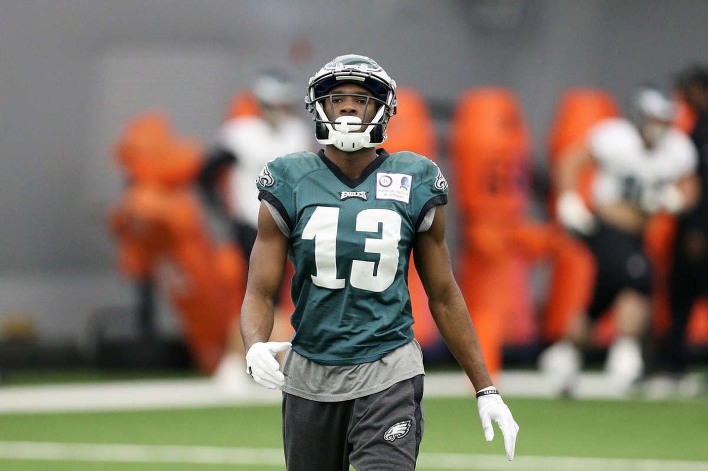 Nelson Agholor and the Eagles arrive at the same time  Bob Ford