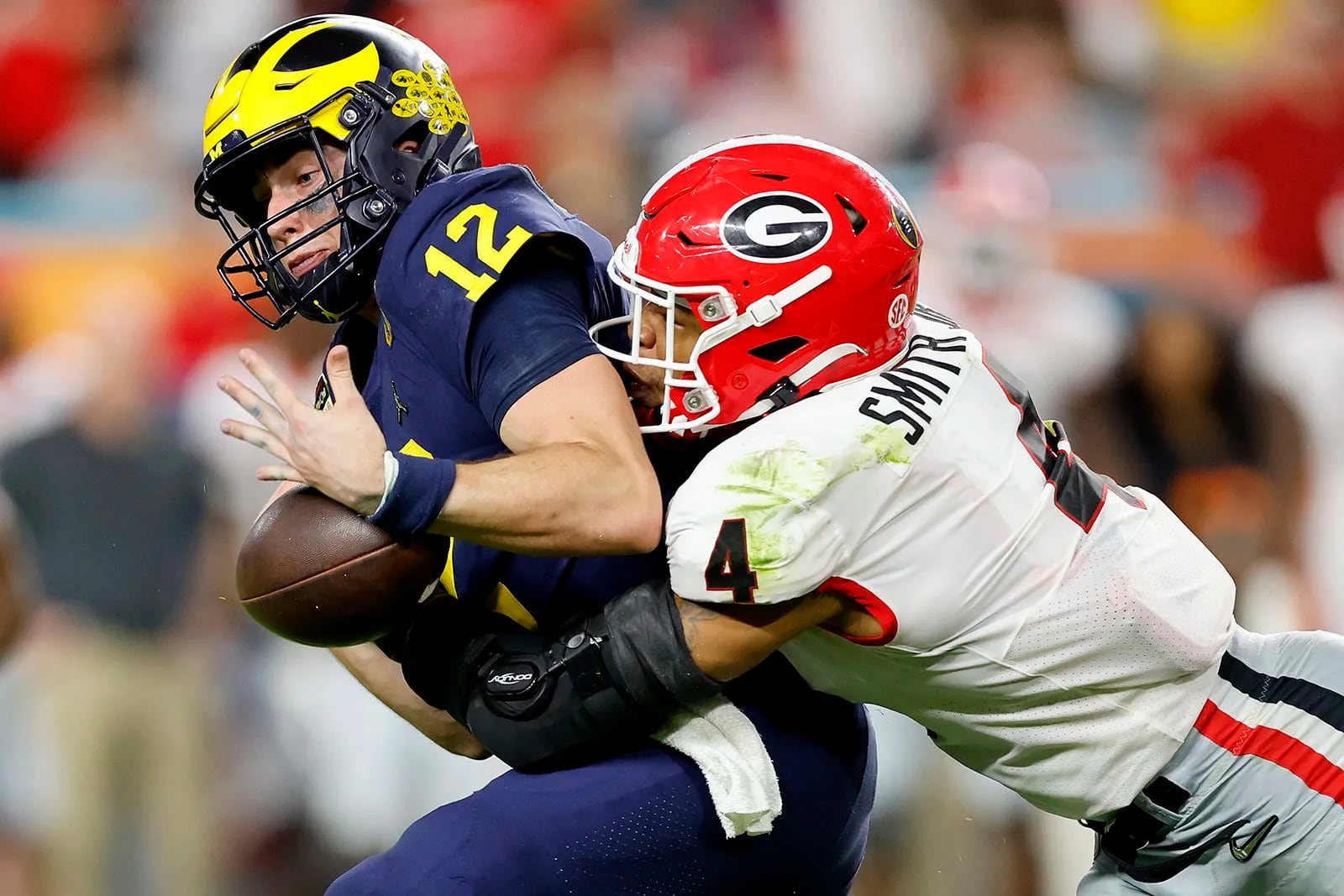 Eagles pick Georgia rushing duo Jalen Carter, Nolan Smith in first