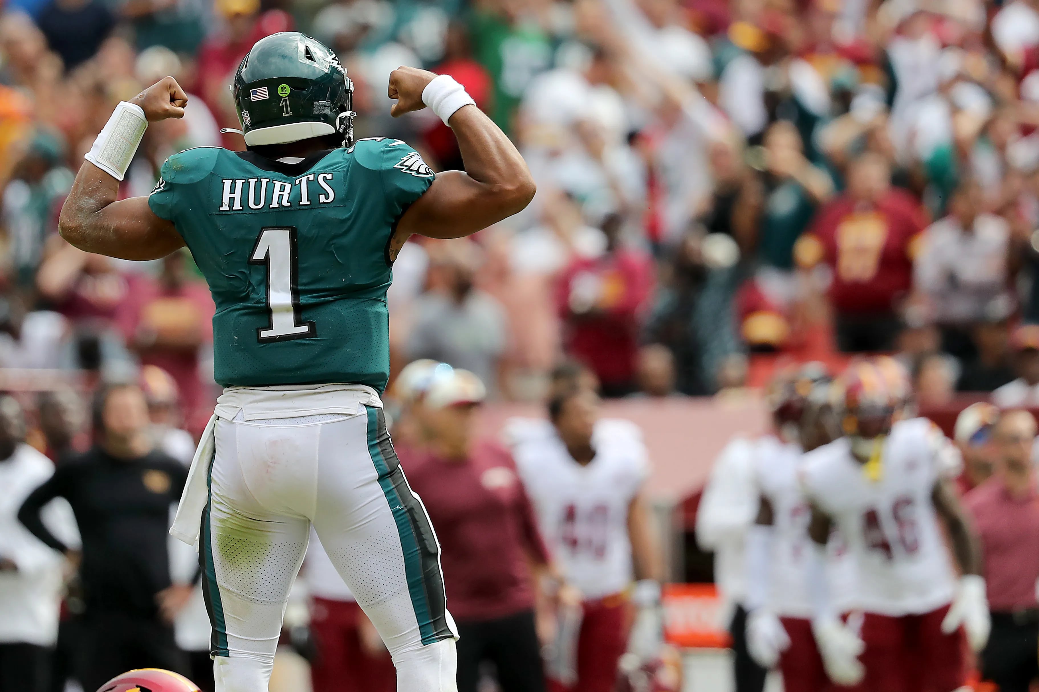 Jalen Hurts has grown into undisputed Eagles' leader