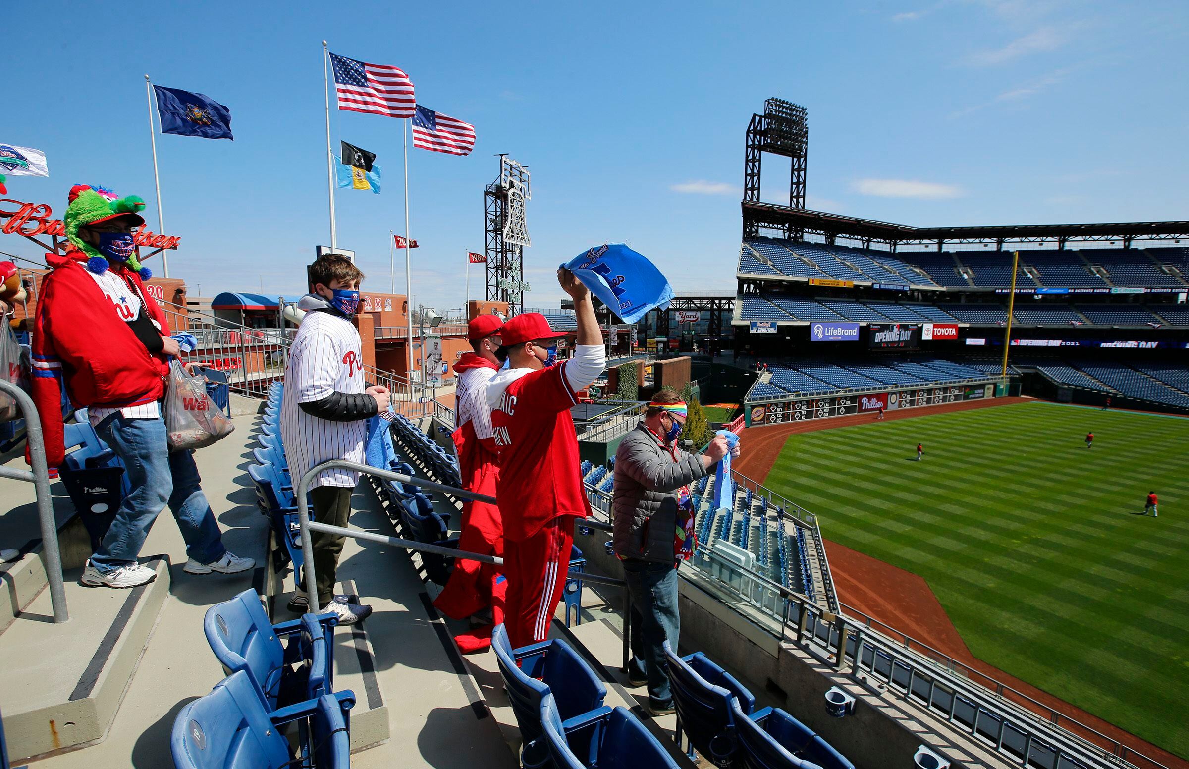 Phillies World Series: Fans return to Citizens Bank Park for Game