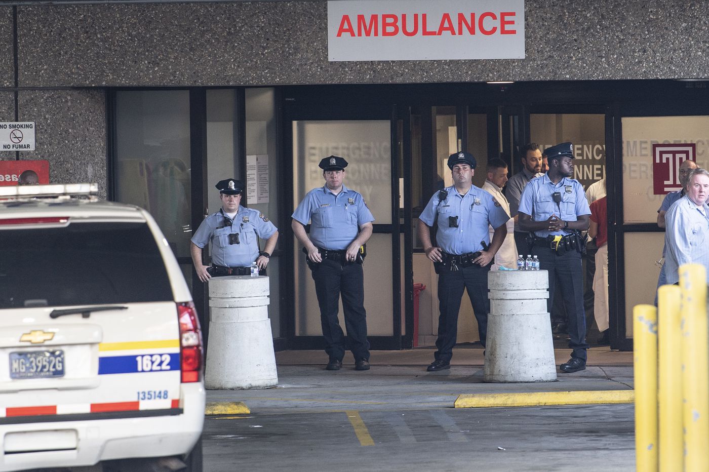 After Philadelphia Police Shooting Officers Raced To Temple