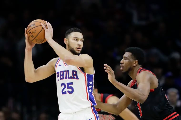 Sixers coach Brett Brown is trying Ben Simmons at power forward, thinking the two-time All-Star might be able to make a greater impact there.