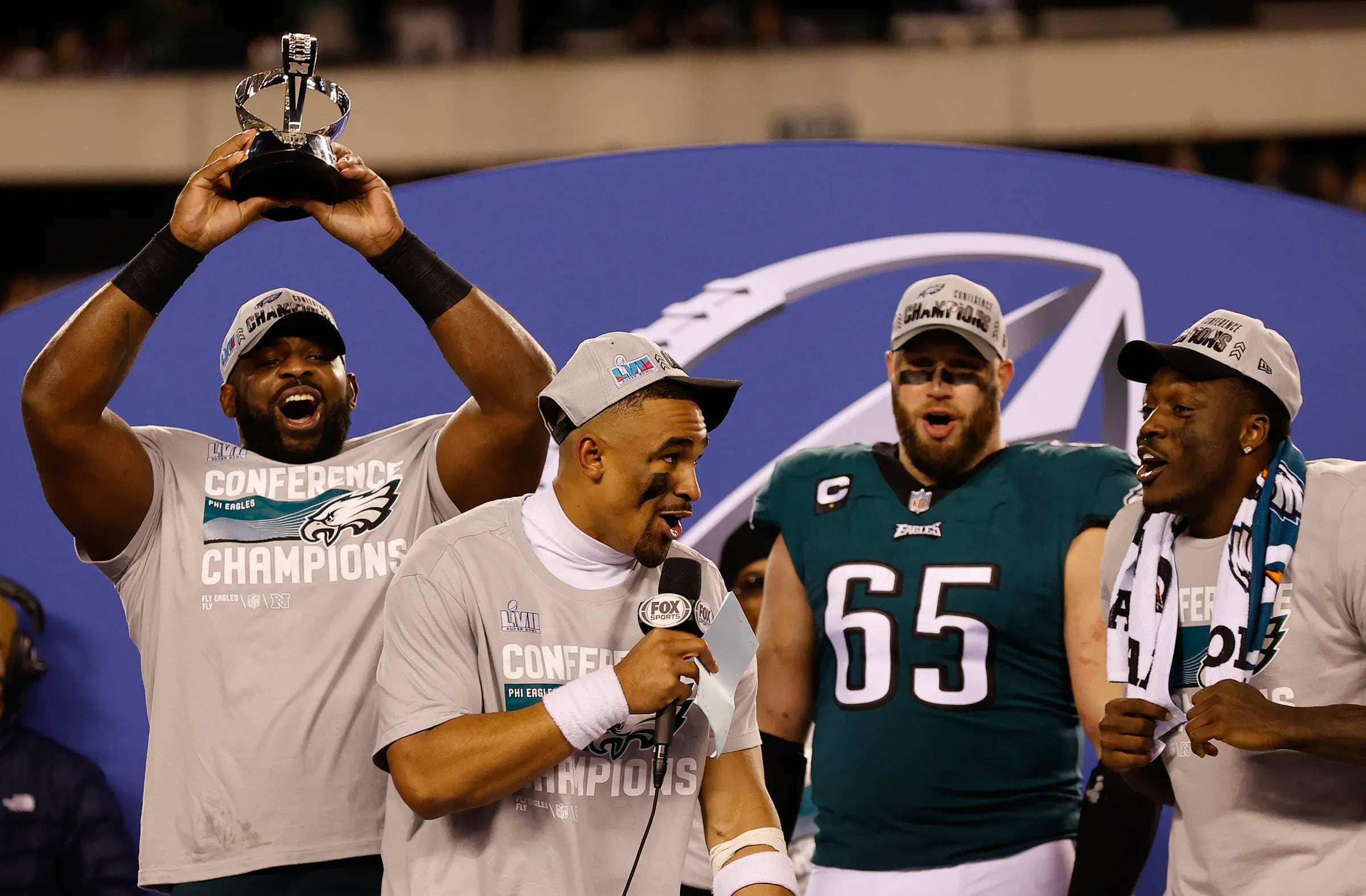 Philadelphia's core four: Brandon Graham, Jason Kelce, Fletcher Cox and  Lane Johnson define Eagles