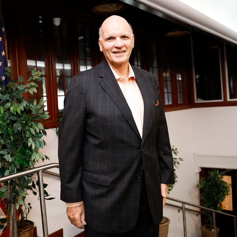 Phil Martelli during the Philadelphia Legacies’ Portrait and Community Awards event at the Calabash Banquet & Restaurant on Saturday.