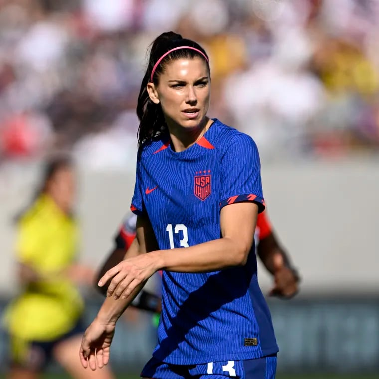 United States forward Alex Morgan who scored 123 goals for the women's national team announced her retirement from the sport on Thursday.