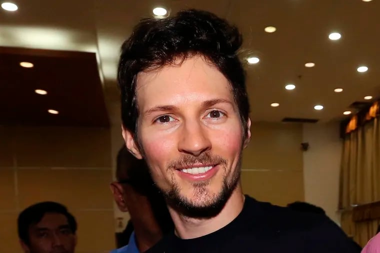 Telegram co-founder Pavel Durov in 2017.