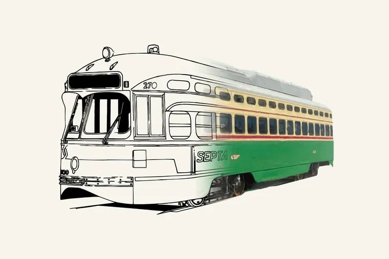 The transformation from old to new of the 1940s trolleys