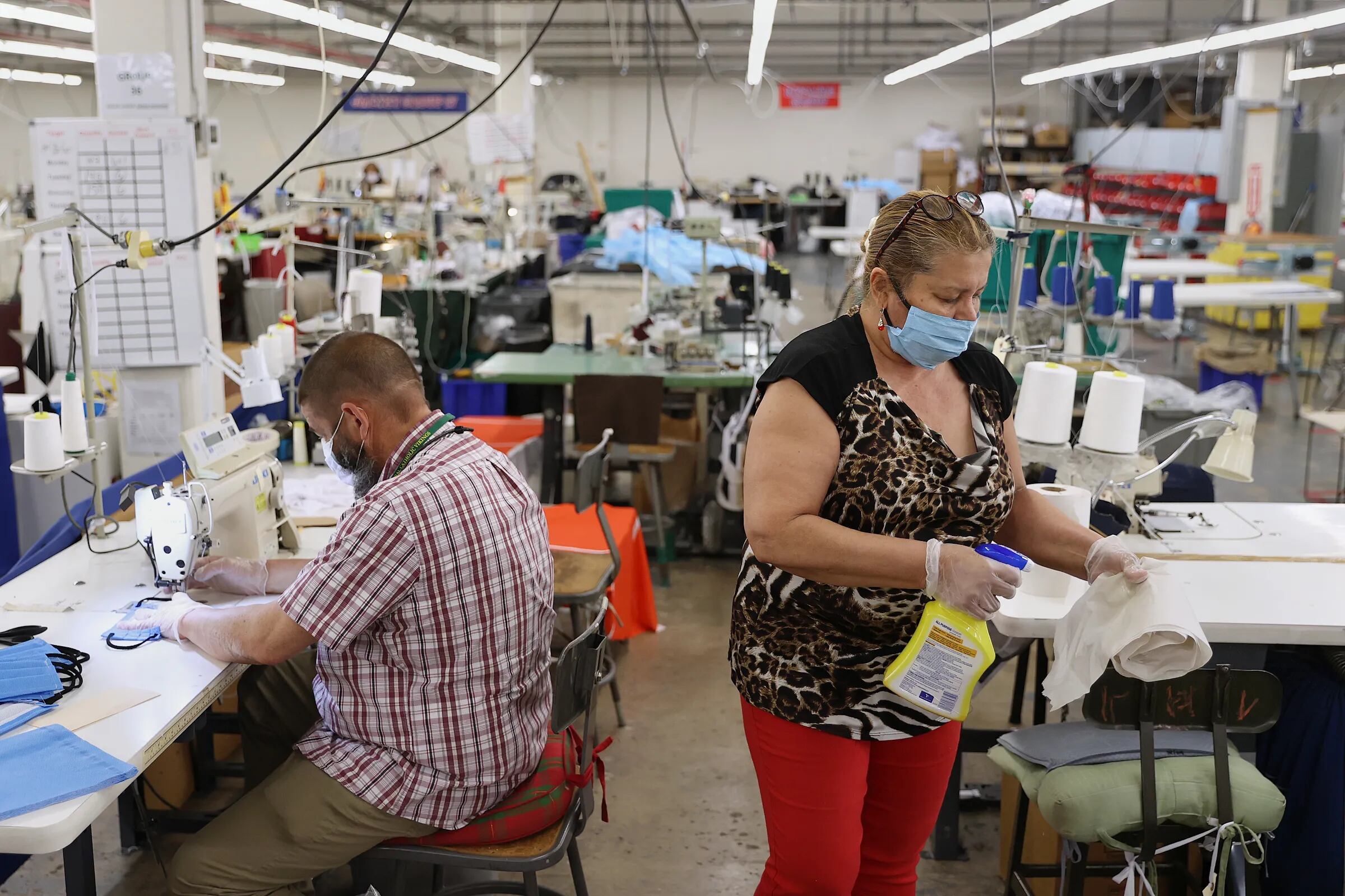 Fanatics shifts jersey production to personal protective equipment