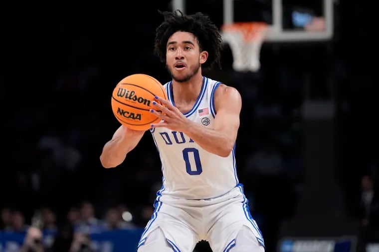 Duke's Jared McCain averaged 14.3 points, 5.0 rebounds, 1.9 assists and 1.1 steals in his lone college season.