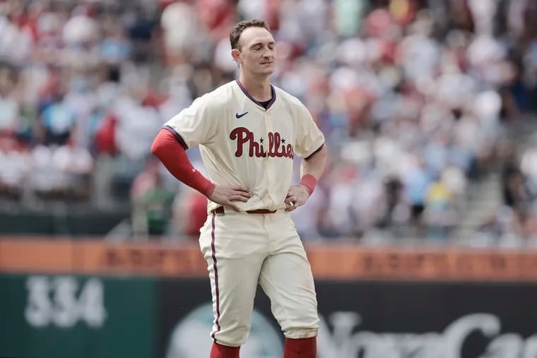 Austin Hays was out of the lineup in the Phillies' series opener against the Diamondbacks.